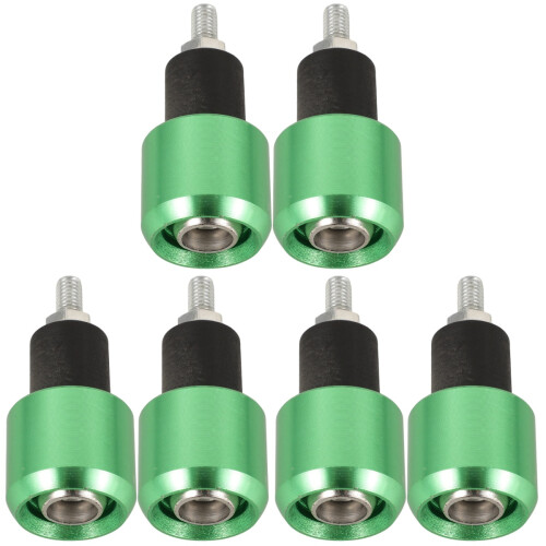 3Paires Embouts Guidon Et Vert Aluminium Résistants
