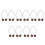5Pairs Face Dimples Exerciser Metal Clip Trainer for Cheeks Black Tool 9