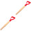 2Pcs Assorted Color Wood Spade Handle Replacement Durable Shaft 4