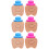 6Pcs Baby Teeth Container Cute Wood Tooth Saver Keepsake Organizer 6