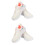 2Paren Sneakers Wit Met Comfortabele Honingraat Binnenzool 5