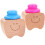 6Pcs Baby Teeth Container Cute Wood Tooth Saver Keepsake Organizer 9