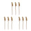 9Pcs Multifunctional Golden Metal Rust Removing Brushes for Home Use 1