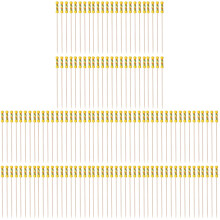 300Pcs Yellow Bamboo Cocktail Picks Small Fruit Sticks for Party Use