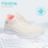 2Paren Sneakers Wit Met Comfortabele Honingraat Binnenzool 10