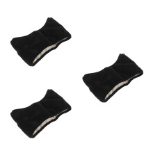 3Pcs Black Ear Muffs for Winter Windproof Noise Reduction Ear Warmers
