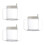 3pcs Plastic Double Handle Cup Premium Beverage Cup Durable Thicken 9