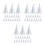 54Pcs White Airplane Thumbtacks for Cork Board Classroom Use 7