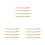 12Pcs Purse Chains DIY Handbag Straps with Easy Buckles 1