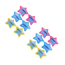 6Pcs Star Shape Plastic Glasses Hawaiian Beach Party Photo Booth Props