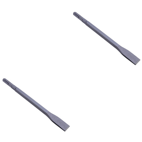 2Pcs Alloy Plus Electric Hammer Flat Silver 1
