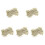 500Pcs Bamboo Picks Knot Loop Material for Cocktail & Snacks 1