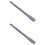 2Pcs Alloy Plus Electric Hammer Flat Silver 4