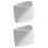 2Pcs White Ceramic Sauce Dishes Small Dipping Bowls for Home 6