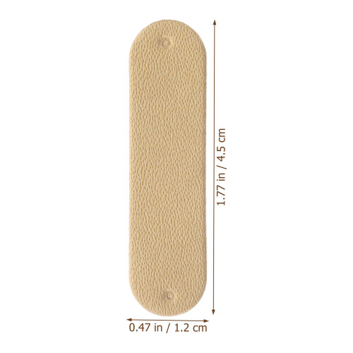 300Pcs Yellow Handmade Tags for DIY Crochet and Knitting 2
