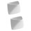 2Pcs White Ceramic Sauce Dishes Small Dipping Bowls for Home 8