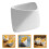 2Pcs White Ceramic Sauce Dishes Small Dipping Bowls for Home 10