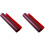 2Pcs Red Light Diffuser Film Sheets for Flash Gels and Stage Lighting 1