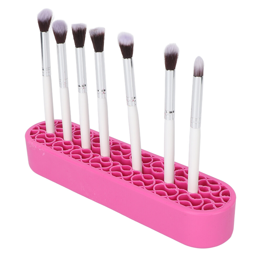 Multi-Compartment Silicone Brush Holder