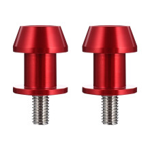 4Pcs Red Cnc Aluminum Motorcycle Rear Lift Screws Swing Arm Stand