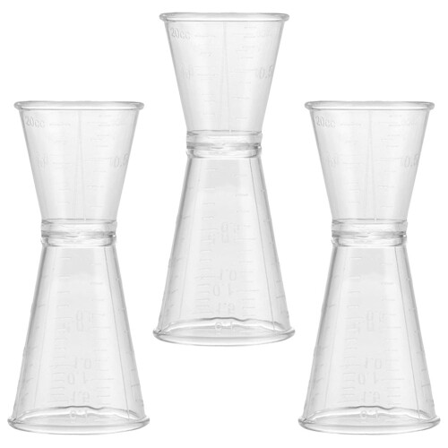 6Pcs Double Sided Bartender Jigger Measuring Cup 2