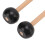 Marimbapen Set, 1 Paar mittelharte Garnkopf, schwarz 11