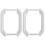 2pcs Creative Watch Protective Case Compatible For Bip / / S 2