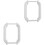 2pcs Creative Watch Protective Case Compatible For Bip / / S 3