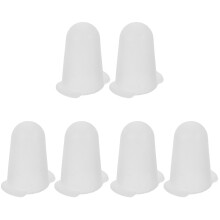 3 Pieces Protective Cap For Piping Tips Kit Oven Liner Cupcake White
