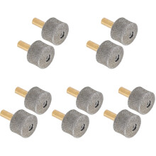 10Pcs Professional Pet Nail Grinding Heads Resistant Grey for Dog Cat