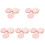 100Pcs Light Pink Paper Party Dessert 1