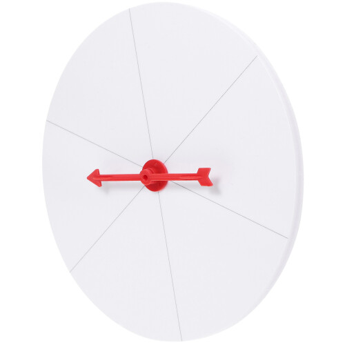 4Pcs Practical White Plastic Prize Wheel for and Parties 1