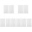 5Pairs Breathable White Wrist Brace Elastic Wrist Protector for Summer 1