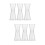 6Pcs Double Sided Bartender Jigger Measuring Cup 8