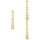 3Pcs Durable Yellow Cello Fingerboard Label Stickers for 3/4 Cellos 6