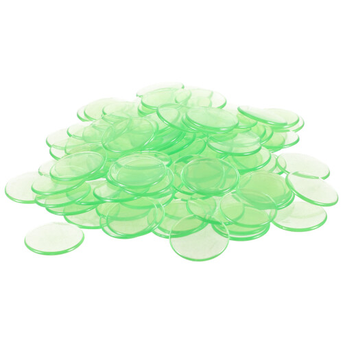 200Pcs Resin Game Chips Markers Durable for Poker and Counting 1