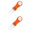 2Pcs Lightweight Orange Divot Tools Foldable Forks for Golf 5