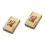 2Pcs Gold Poker Playing Cards Plastic Durable Washable Decks 4