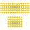 150Pcs PVC Seamless Balls Yellow Plastic Party Activity Props 4