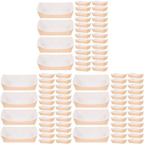 300Pcs White Paper Appetizer for Events