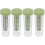 4Pcs Multipurpose Plastic Water Jug Green Drink Pitchers with Lid 5