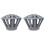 2Pcs Guards for Gutters with Efficient Sewer Clog Prevention 1