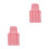 2Pcs Foldable Pink Bathtub Cushion and Backrest for Comfortable Bath 4