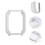 2pcs Creative Watch Protective Case Compatible For Bip / / S 7
