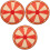 3Pcs Creative Plastic Prize Wheel for Fun Party Games 2