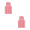 2Pcs Foldable Pink Bathtub Cushion and Backrest for Comfortable Bath 5
