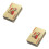 2Pcs Gold Poker Playing Cards Plastic Durable Washable Decks 6