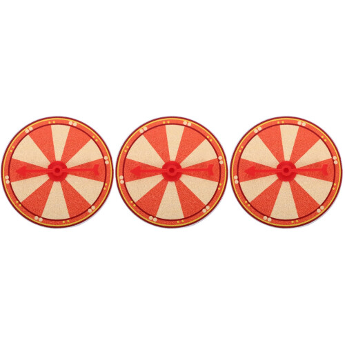 3Pcs Creative Plastic Prize Wheel for Fun Party Games 2