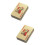 2Pcs Gold Poker Playing Cards Plastic Durable Washable Decks 7
