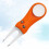 2Pcs Lightweight Orange Divot Tools Foldable Forks for Golf 10